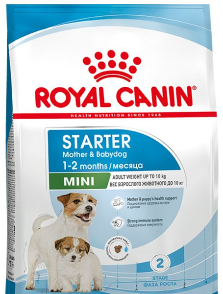 Royal Canin Mini Starter Mother & Babydog / Сухой корм Мини Стартер 1кг ...