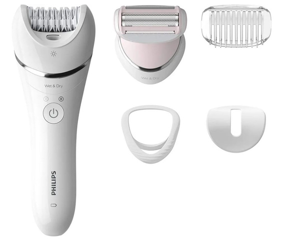 Эпилятор для влажной и сухой эпиляции Philips Series 8000 BRE710 ...