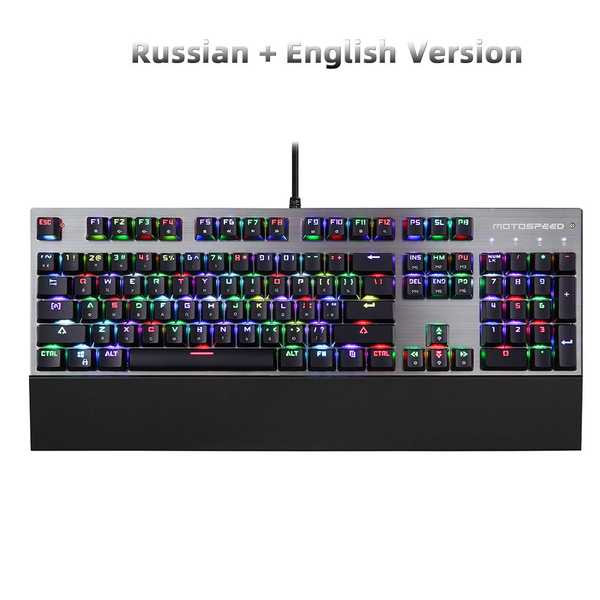 Механическая клавиатура Motospeed CK108 Red Switch -6 купить по низкой ...