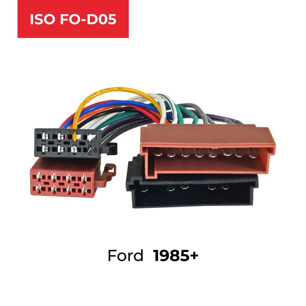 ISO переходник Incar ISO FO-D05 на Ford (1985+) - купить с доставкой по ...