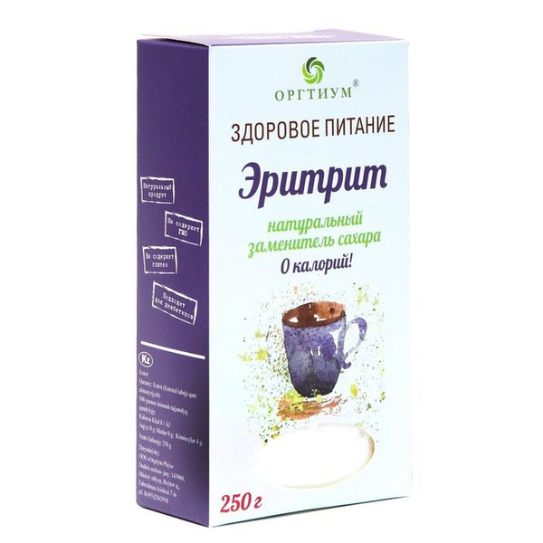 Натуральный заменитель сахара "Эритрит", 250 г - купить с доставкой по ...