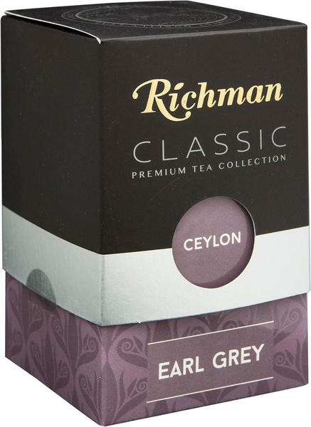 Чай черный Richman Orange Pekoe с ароматом бергамота 100г х 1 шт ...