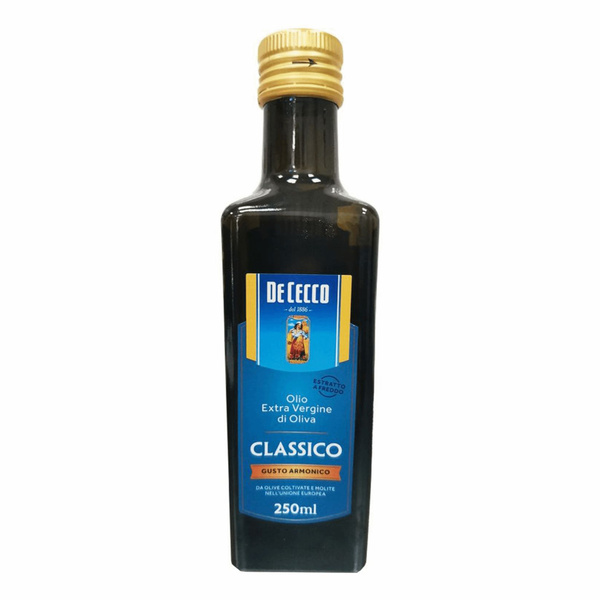 Масло оливковое De Cecco Extra Vergine Classico 250 мл - купить с ...