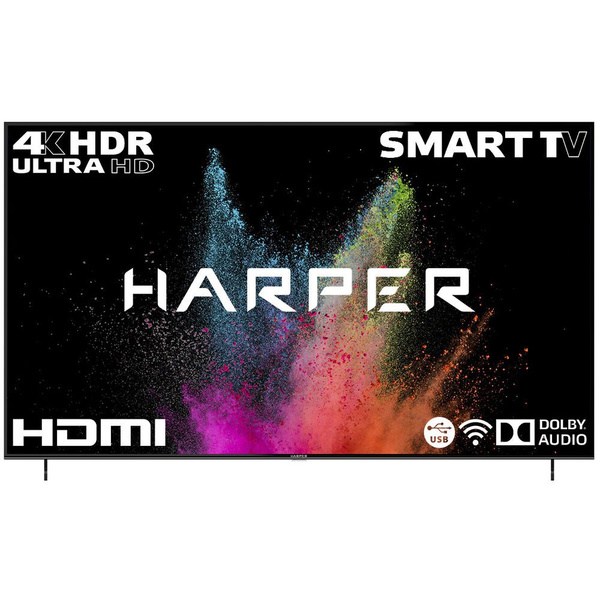 Купить телевизор Harper 85U750TS 85" - купить с доставкой по выгодным ...