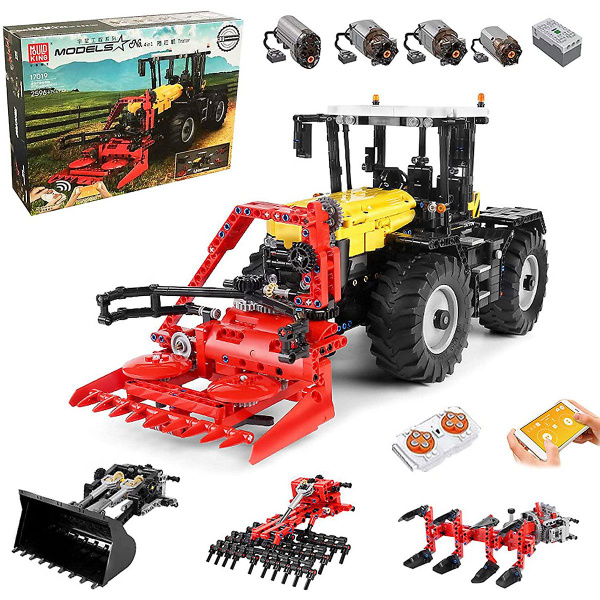 Конструктор Трактор JCB Fastrac 4000 на п/у 4 в 1 Mould King 17019 / ...