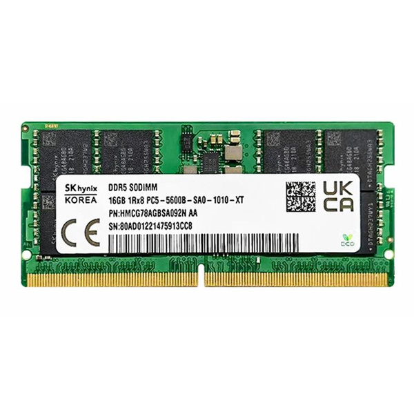 Характеристики Hynix Оперативная память hynix 32G DDR5 5600 SO-DIMM ...