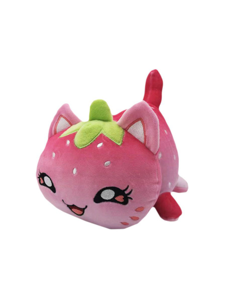 Мягкая игрушка Кот Клубничка 25 см - купить с доставкой по выгодным ...