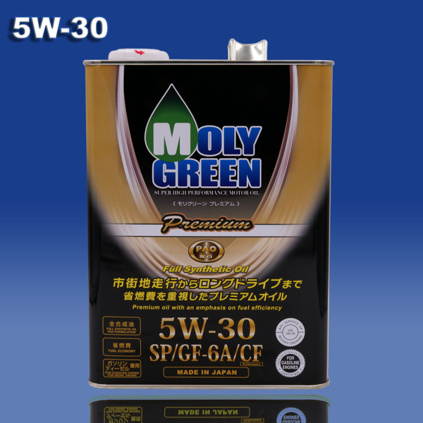 Масло моторное MolyGreen Premium 5W-30 Синтетическое - купить в ...