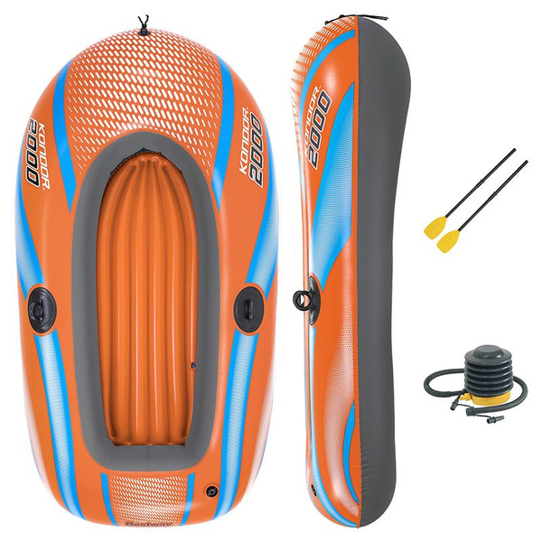 Лодка КОНДОР 2000 1.85m x97cm Bestway 61142 - купить по выгодной цене в ...