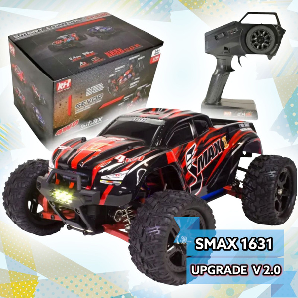 Машинка на радиоуправлении 1/16 монстр-трак Remo Hobby SMAX UPGRADE V2 ...