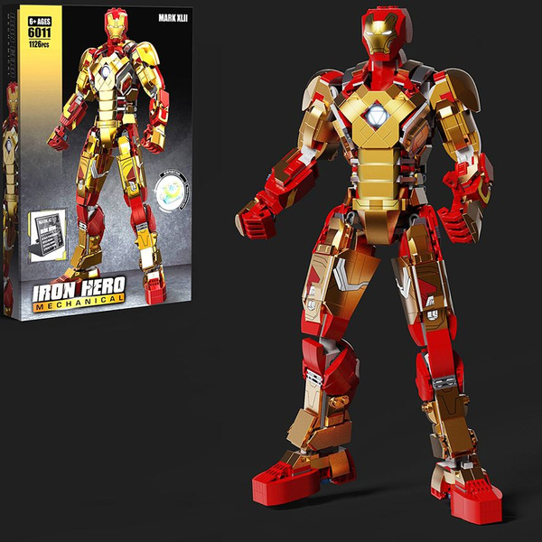 Конструктор для мальчика Марвел Железный Человек Iron Man / фигурка ...