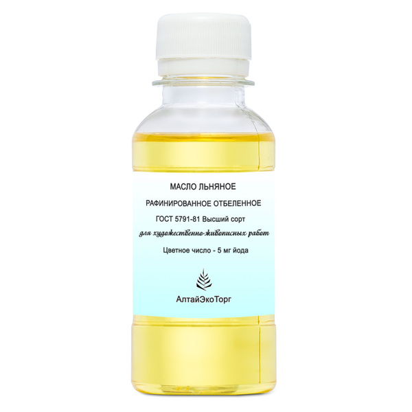 Масло льняное для художников, рисования, живописи и художественных ...