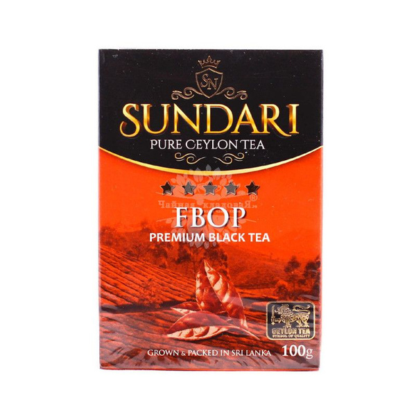 Sundari Чай черный FBOP, 100 г - купить с доставкой по выгодным ценам в ...