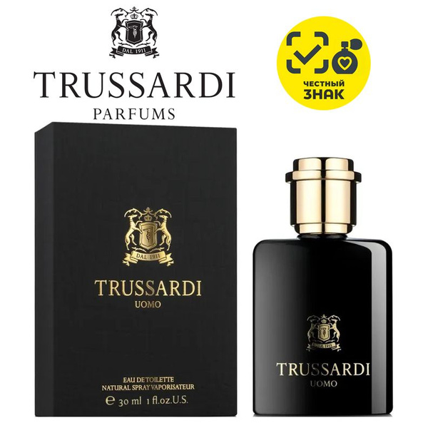 Trussardi Uomo Туалетная вода 30 мл (1436286179)
