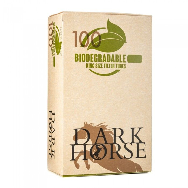 Гильзы для сигарет, Dark Horse, Bio, 100 штук - купить с доставкой по ...