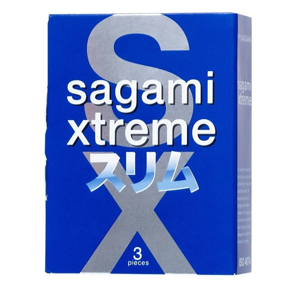 Розовые презервативы Sagami Xtreme Feel Fit 3D - 3 шт. - купить с ...