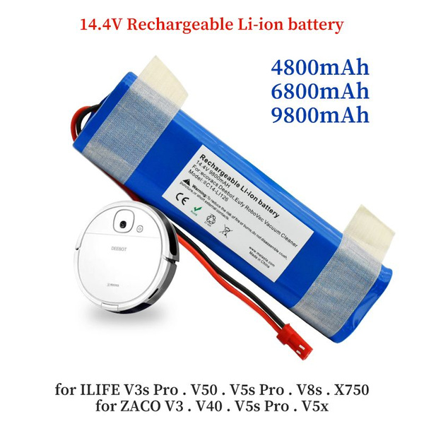 2023 Новый литиевый аккумулятор 14.4 V 6800mah 18650, F для роботов ...