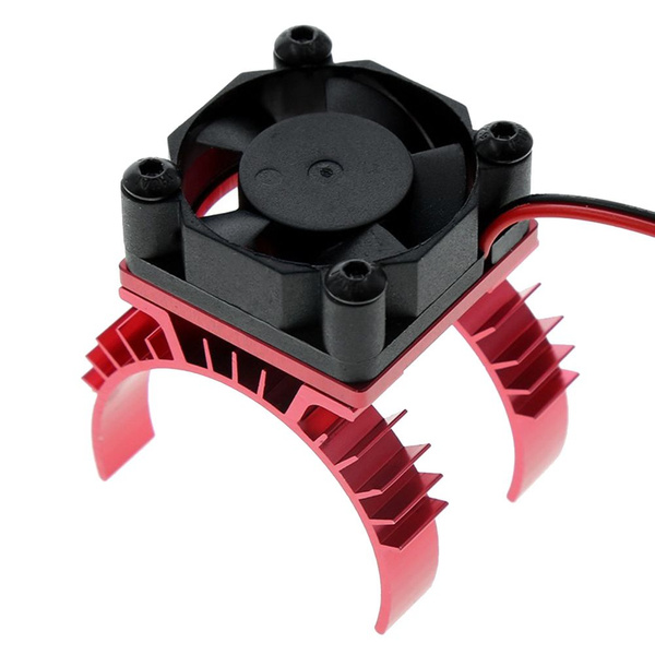 RC Parts Крышка радиатора электродвигателя автомобиля + вентилятор ...