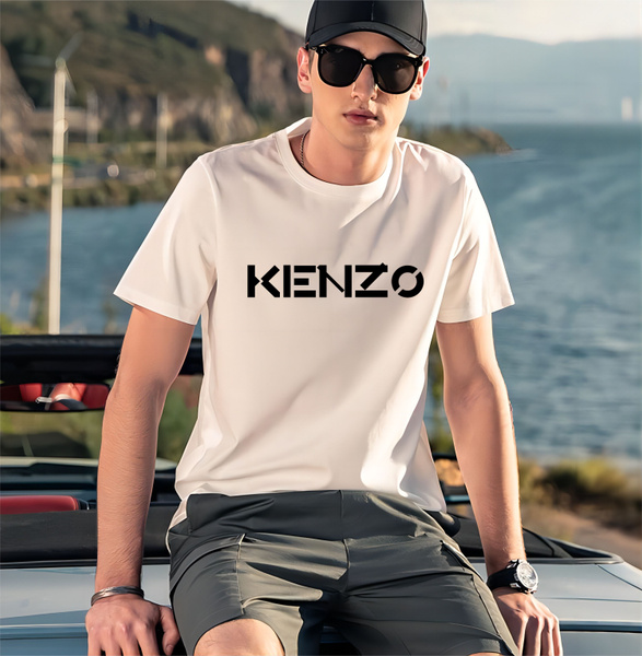 Футболка Kenzo, размер 52, цвет белый, хлопок - купить по выгодной цене ...