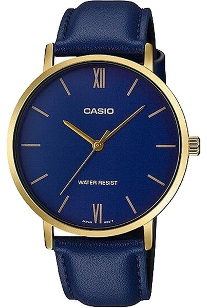 Кварцевые мужские наручные часы Casio Collection MTP-VT01GL-2B на ...