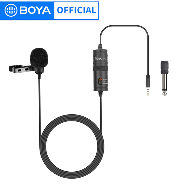 Микрофон петличный BOYA Петличный BY-M1 - купить по выгодной цене в ...