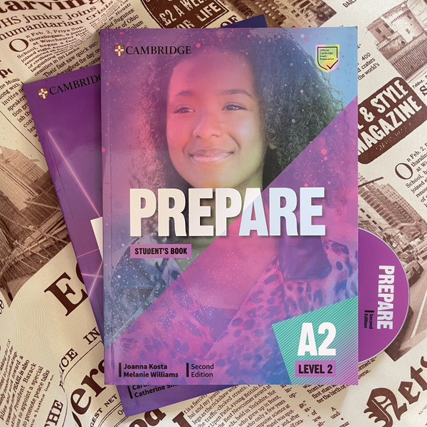 Prepare A2. Level 2: Student's Book+Workbook+CD - купить с доставкой по ...