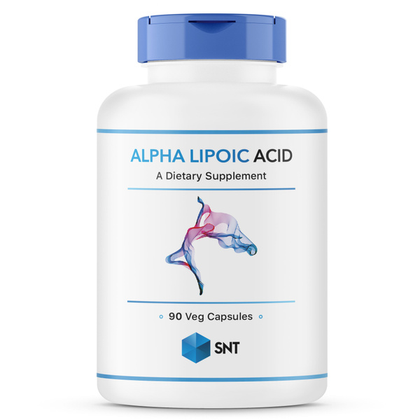SNT Альфа Липоевая кислота, для похудения, Alpha lipoic acid 300 мг 90 ...