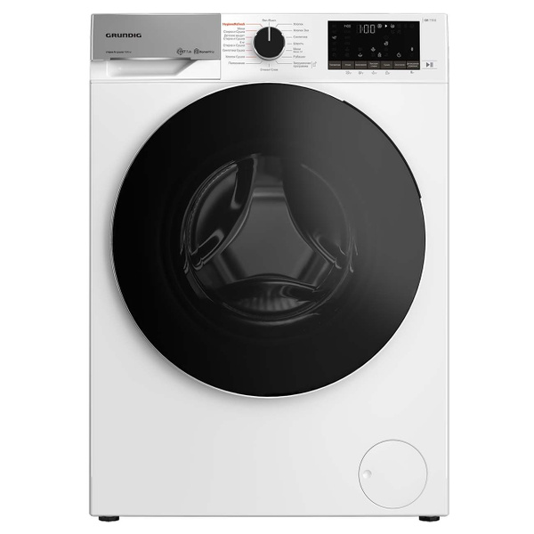 Стиральная машина Grundig GW7 P510447 W, белый, прозрачный - купить по ...