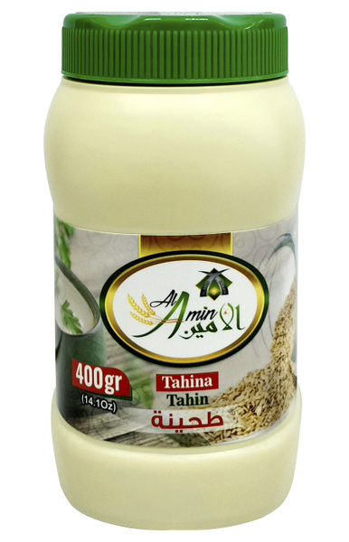 Турецкая натуральная кунжутная паста Тахини/Тахин, "AlAmin", sesame ...