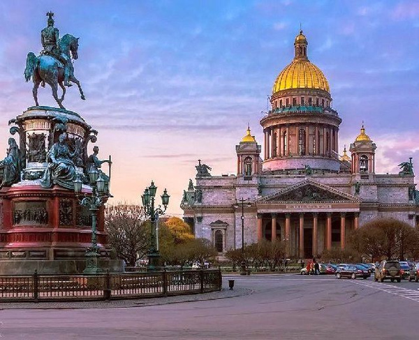 Картина по номерам Исаакиевская площадь. Санкт-Петербург - купить с ...