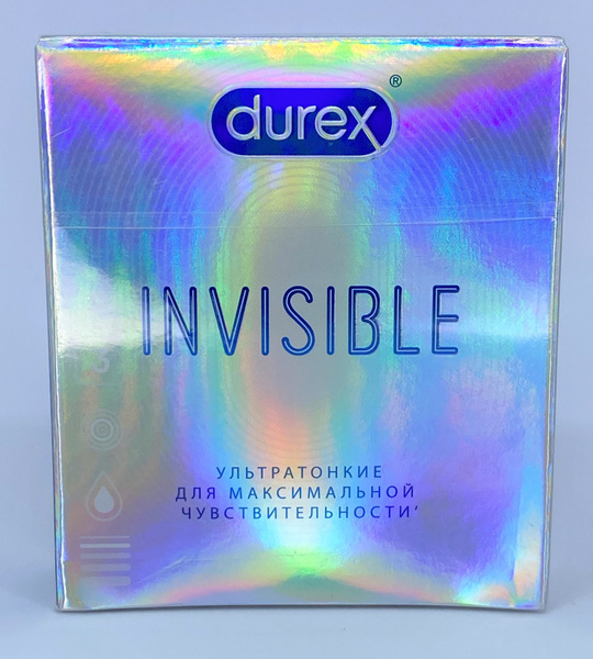 Durex Invisible Презервативы ультратонкие для максимальной ...