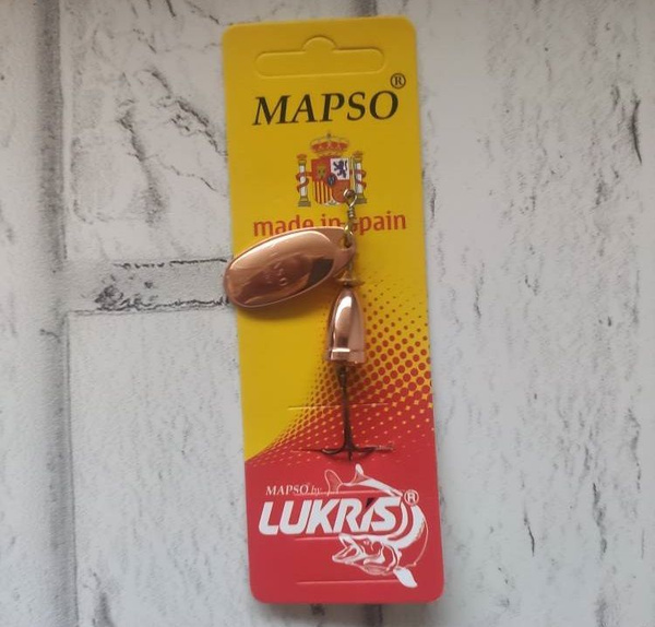 Вращающаяся Блесна Lukris 121_6.2, 1 шт - купить по низким ценам в ...