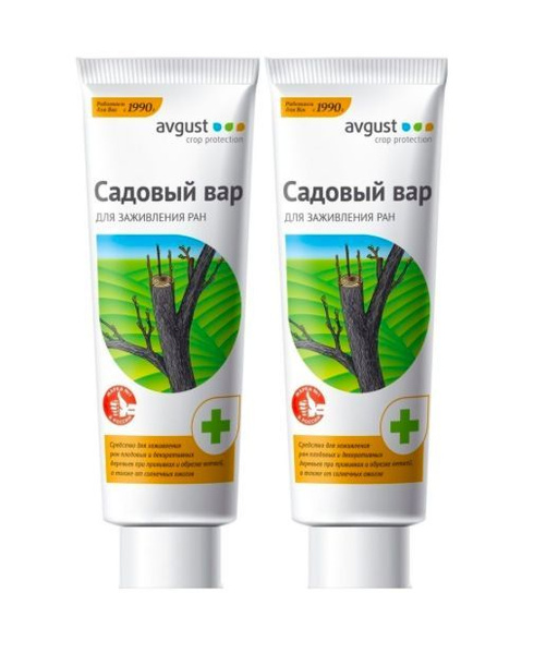 Садовый вар для деревьев 2 шт по 150 гр., садовая паста-замазка для ...