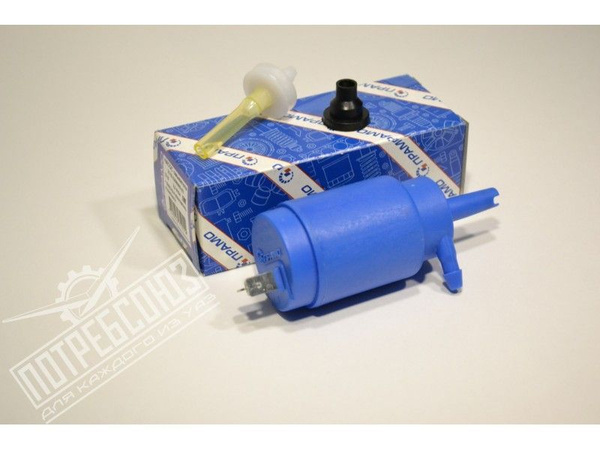 Насос бачка омывателя УАЗ нов.обр., ГАЗ, ЗИЛ, ВАЗ-2110 (мотор, 2,5 Атм ...