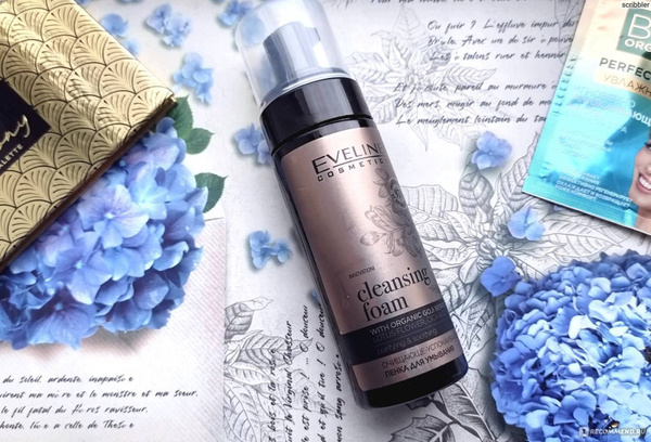 Eveline Cosmetics Пенка для умывания ORGANIC GOLD, Очищающе ...