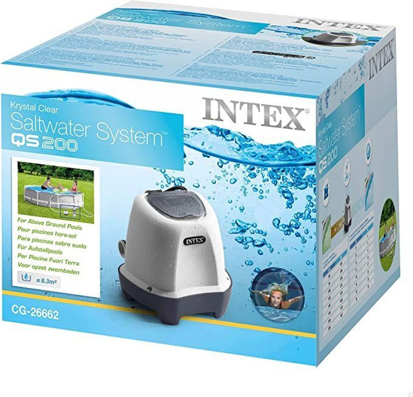 Хлорогенератор (система морской воды) для бассейнов, Intex обьемом до ...