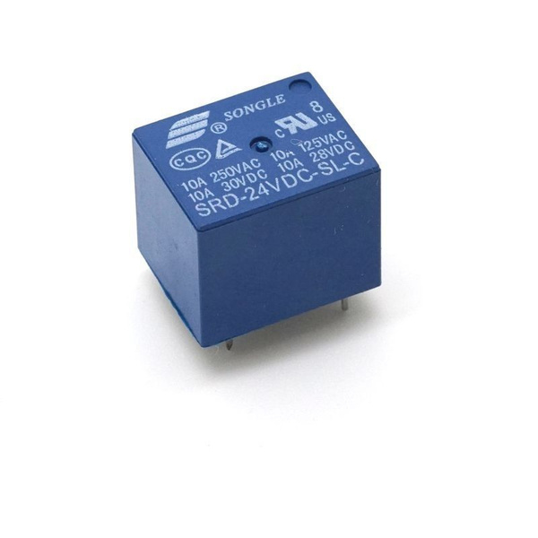 Реле SONGLE 24V 10А SRD-24VDC-SL-C - SONGLE арт. Реле SONGLE 24V 10А ...