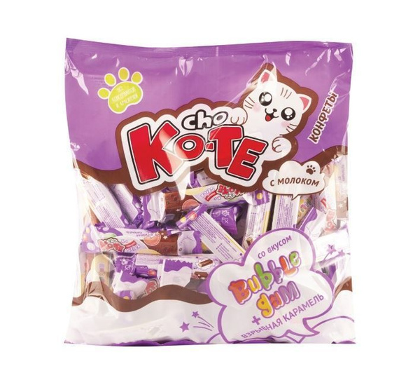 Конфеты Cho Ko-Te со вкусом Bubble Gum, 1 кг - купить с доставкой по ...