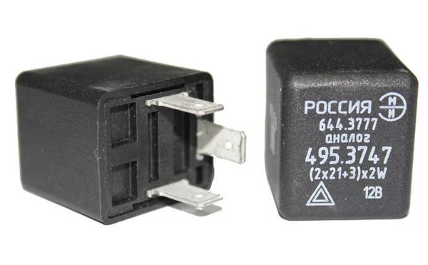 Реле поворота и авар.сигн. ВАЗ 2108-99,2110,1118.2170, ином (493.3747,495.3747,90055543) VOLTON