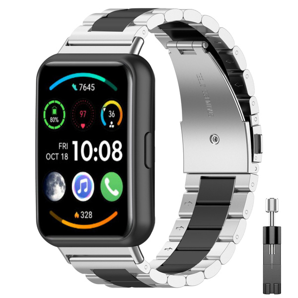 Нержавеющая сталь Ремешок для Huawei Watch Fit 2 - купить с доставкой ...