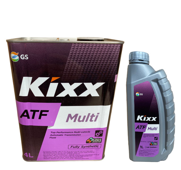 Масло трансмиссионное для акпп синтетическое KIXX ATF Multi 5л - купить ...