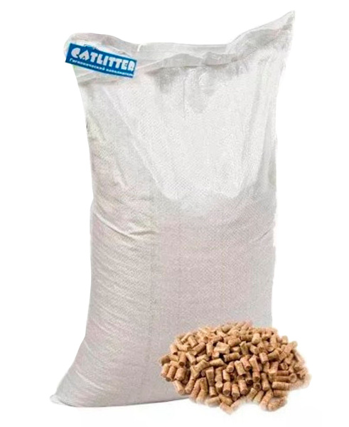 Наполнитель Древесный CATLITTER (гранулы 8-10 мм) 20 кг - купить с ...