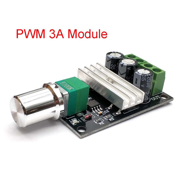 PWM 3A 80W Модуль Регулятора Скорости Двигателя DC 6V 12V 24V 28V ...