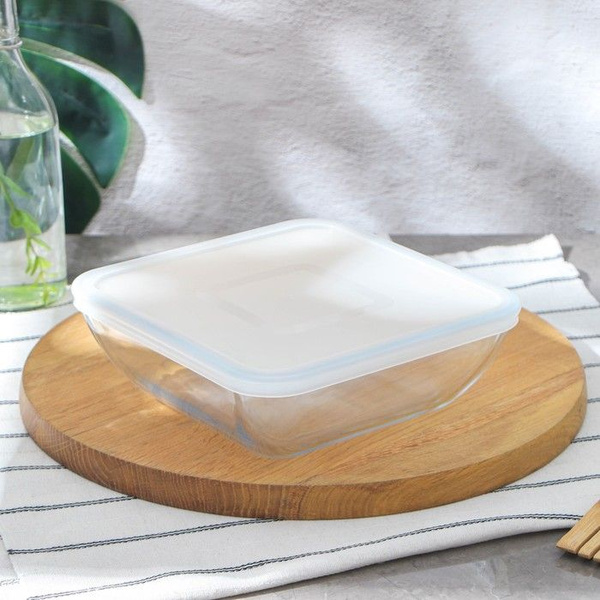 PYREX Форма для запекания и выпечки с крышкой квадратная, 20x7 см ...