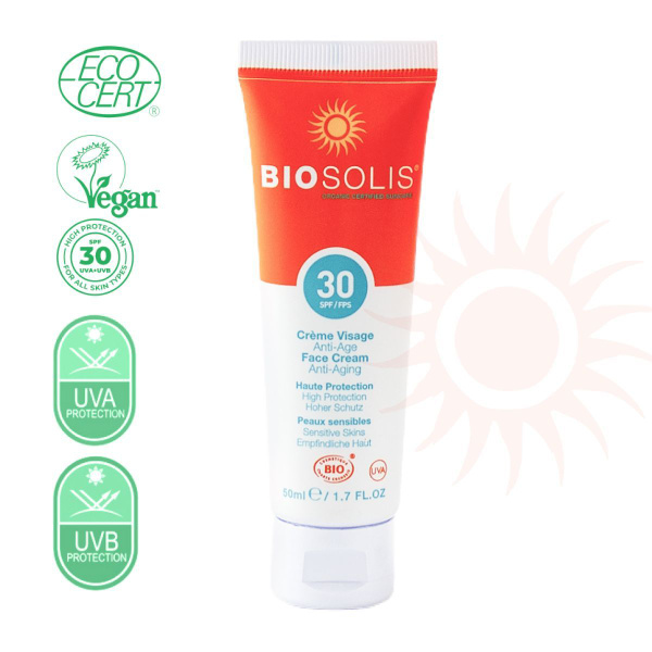BIOSOLIS Крем солнцезащитный для лица SPF30, 50 мл. - купить с ...