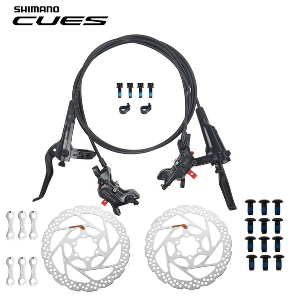 SHIMANO CUES U8020, четырехпоршневые гидравлические тормоза для горных ...