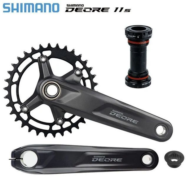 Shimano Deore M5100, система шатунов для горного велосипеда 30T, 170 мм ...