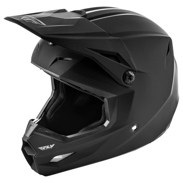 Шлем кроссовый FLY RACING KINETIC Solid, черный матовый, S - купить с ...