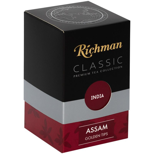 Чай Richman Ассам чёрный индийский крупнолистовой, 100г - купить с ...
