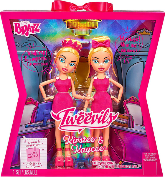Куклы близняшки Кирсти и Кайси Тиэвилс из Братц серии Коллектор, Bratz ...